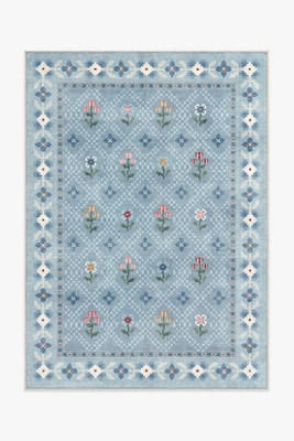 Ruggable Washable Folk Floral Ella Rug | Anthropologie (US)