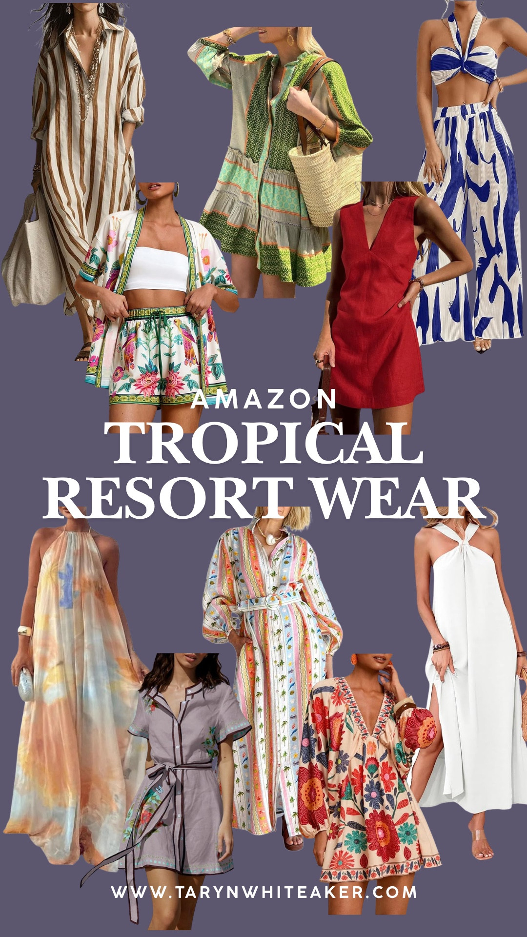 If you have a beach vacation, tropical getaway, cruise, or resort trip coming up, these Amazon finds are SO good. I rounded up colorful dresses, matching sets, easy coverups, and lightweight vacation outfits that look much more expensive than they are. I love that these pieces can easily mix and match for dinners, pool days, excursions, and travel days without overpacking. The prints and colors are giving major resort vibes in the best way. Everything is linked directly in the image for easy shopping.

#LTKSeasonal #LTKHome