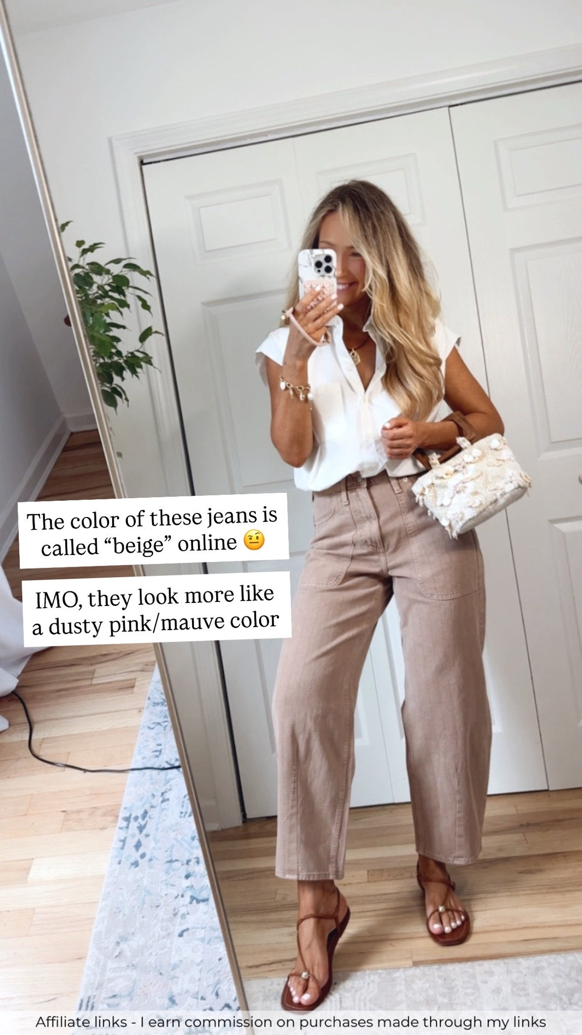 Affiliate links - I earn commission on purchases made through my links 

Everyday summer outfits
Zara white button up shirt 
Target jeans