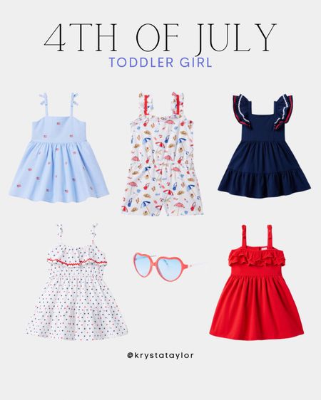 Toddler girl 4th of July outfit ideas! 

(Janie & jack, Fourth of July outfit, 4th of July, summer style, toddler clothes, toddler girl, girl clothes, summer dress, red white and blue, blue dress, white dress, kids clothes)

#LTKbaby #LTKkids #LTKbump