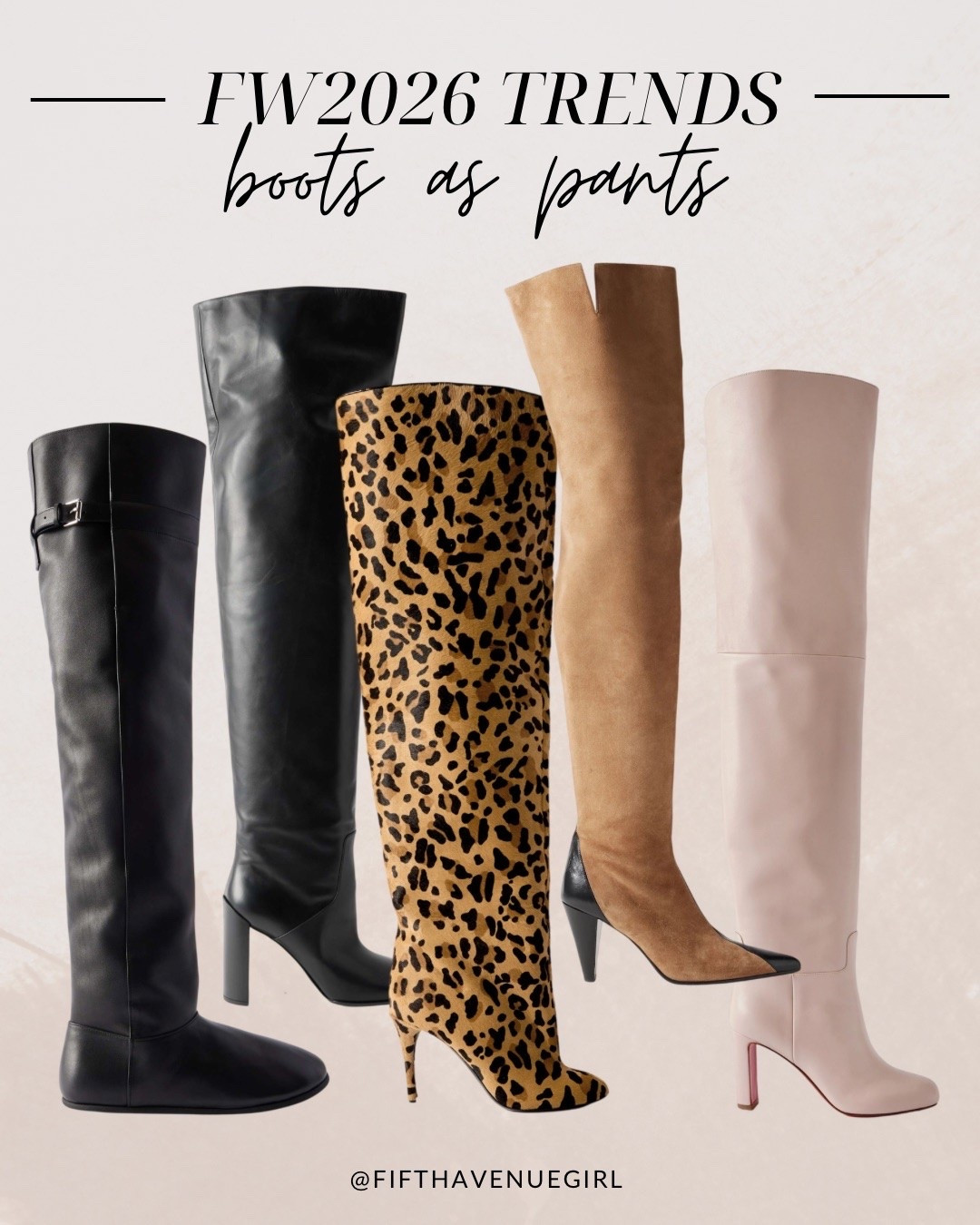FW26 fashion trends: boots as pants!

#LTKstyletip #LTKautumn #LTKshoes