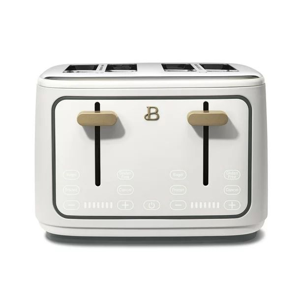 Beautiful 4 Slice Toaster, White Icing by Drew Barrymore - Walmart.com | Walmart (US)