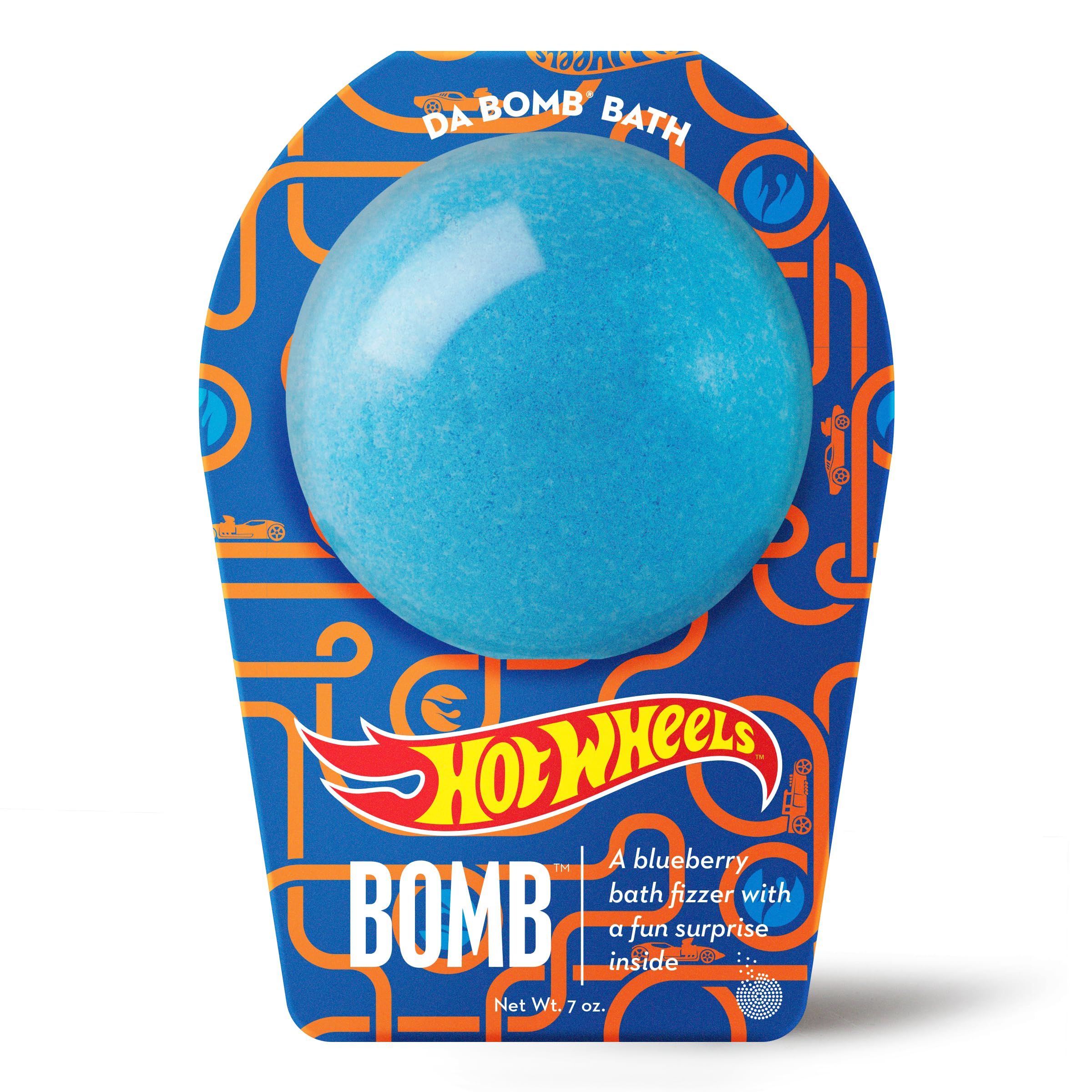 DA BOMB Hot Wheels Blue Bath Bomb, 7oz | Amazon (US)