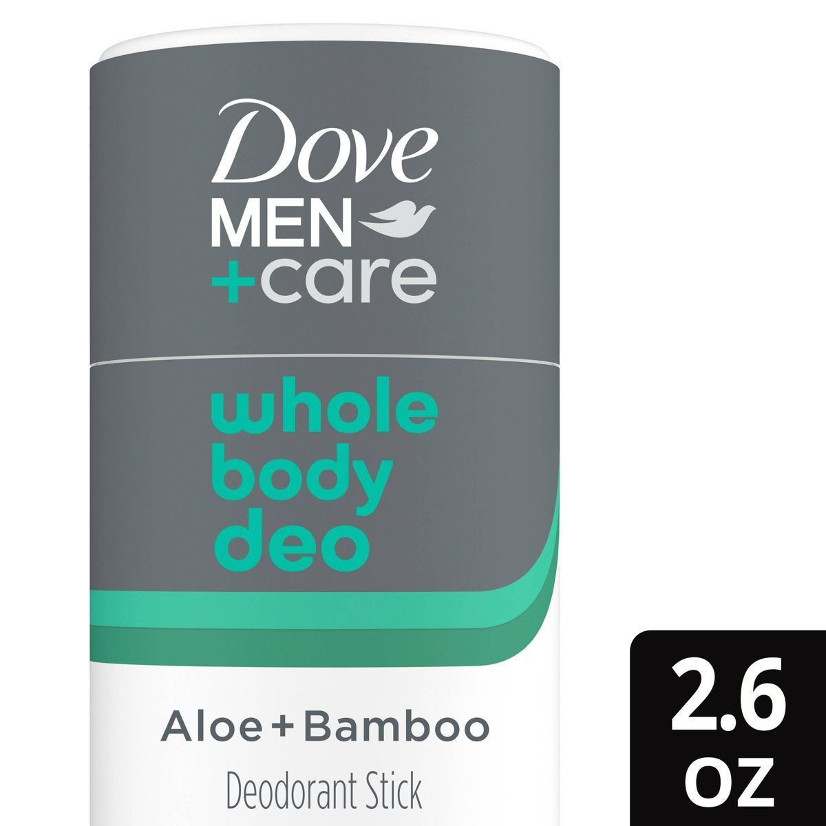 Dove Men+Care Aloe & Bamboo Whole Body Deodorant Stick - 2.6oz | Target