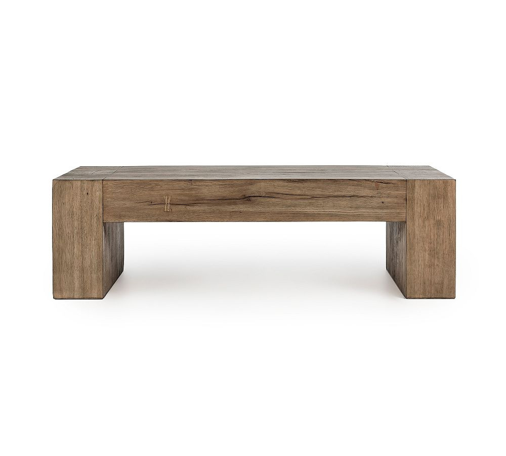 Raymond Rectangular Reclaimed Wood Coffee Table (60") | Pottery Barn (US)