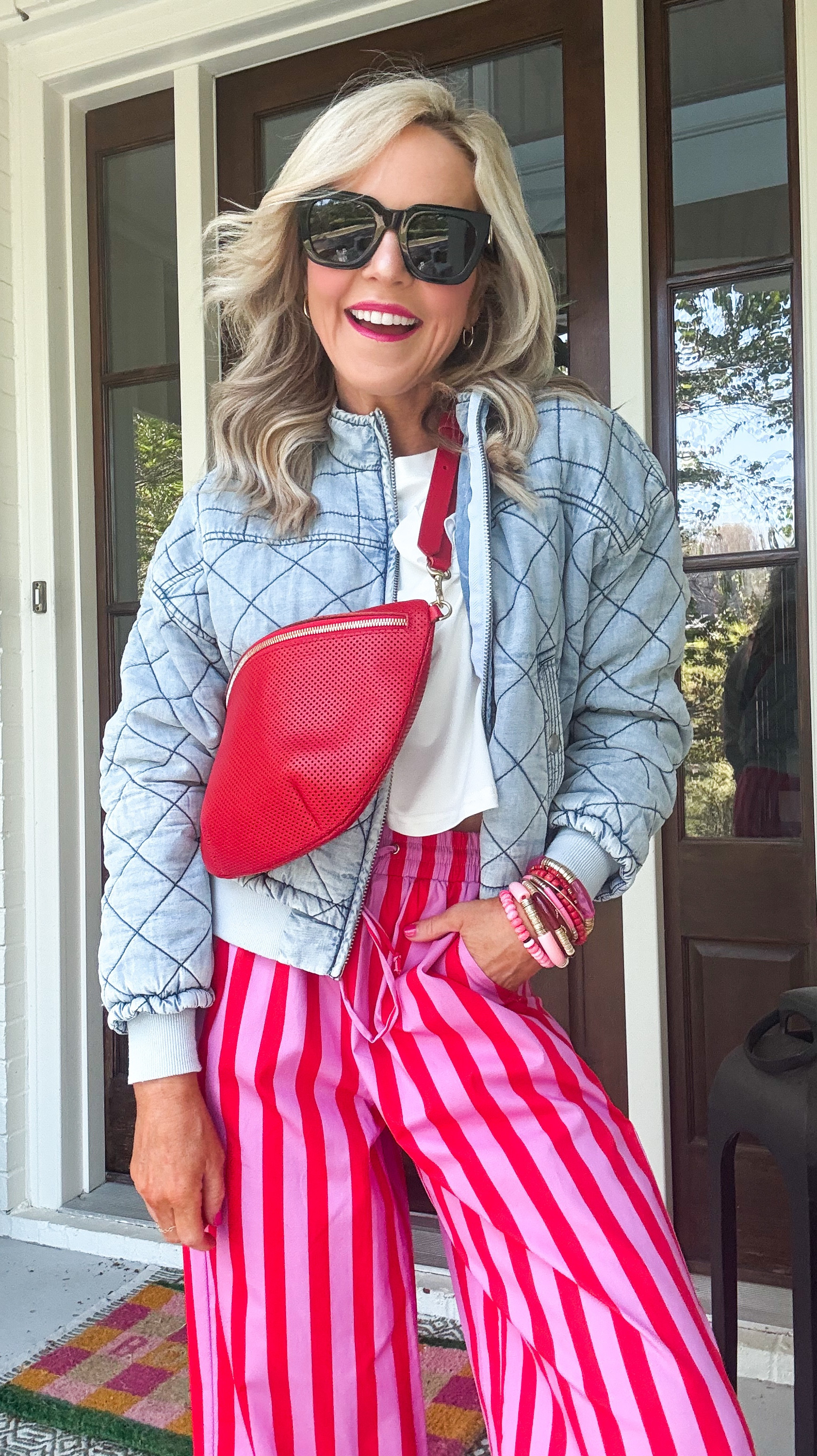 my Kasey pants are back!! wearing size small in pants and top and 15% off with natasha15 || 

#LTKOver40 #LTKFindsUnder100 #LTKStyleTip