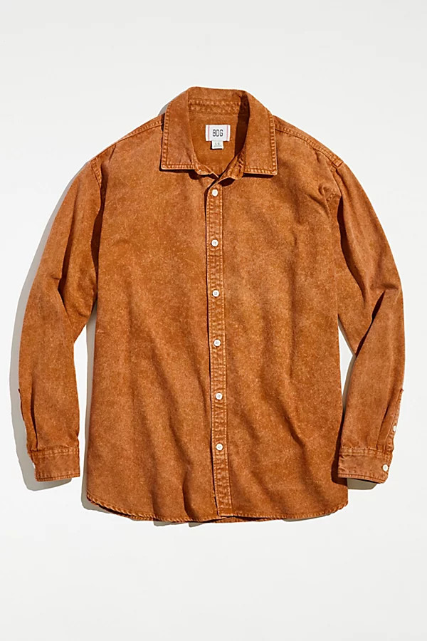 BDG Kai Canvas Overshirt | Urban Outfitters (US and RoW)