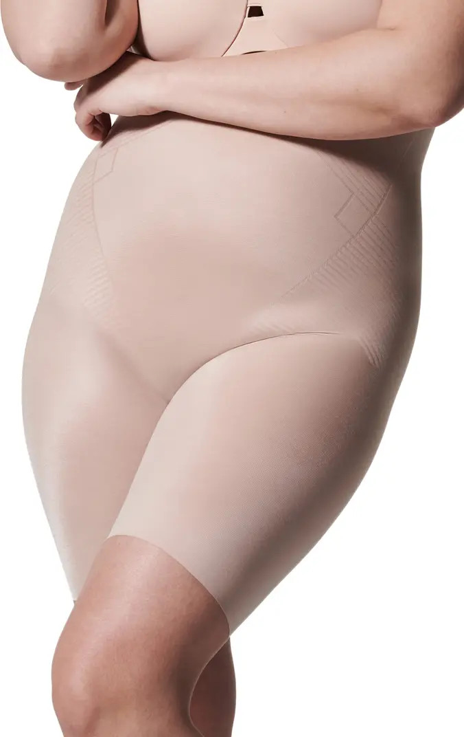 SPANXshape™ Invisible High Waist Mid Thigh Shorts | Nordstrom
