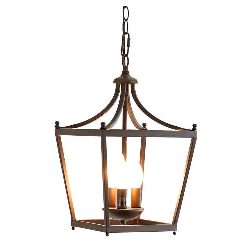 Antonia 3 - Light Lantern Geometric Pendant | Wayfair Professional