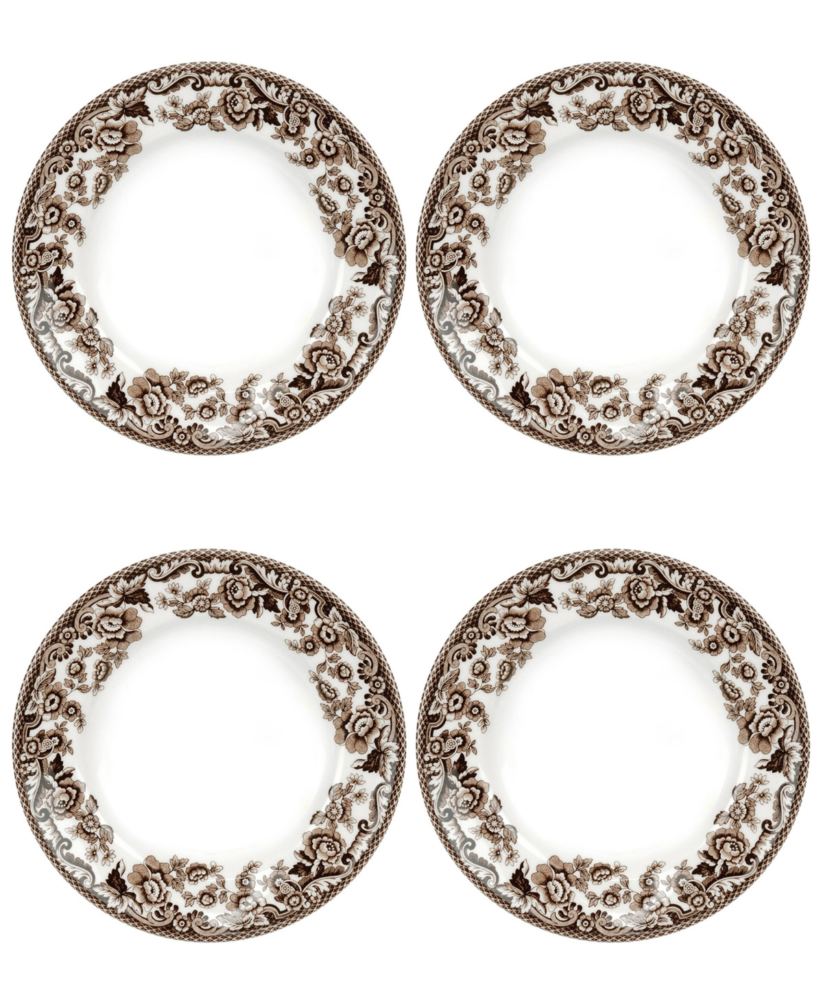 Spode Delamere Bread & Butter Plates, Set of 4 - Brown | Macy's
