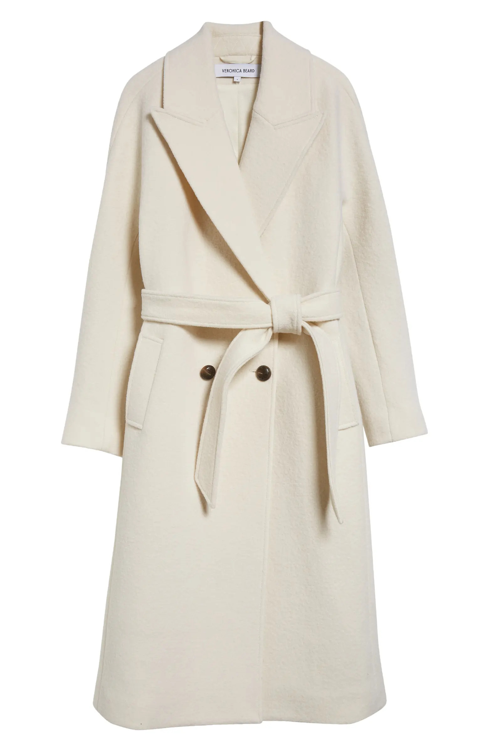 Veronica Beard Della Virgin Wool Dickey Coat | Nordstrom | Nordstrom