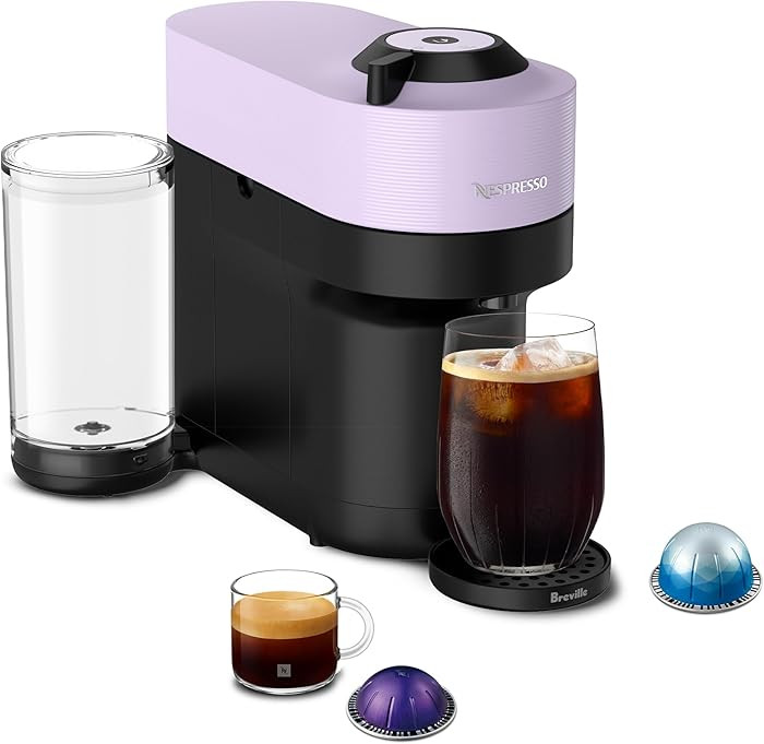Nespresso Vertuo Pop+ Coffee and Espresso Maker by Breville, Lilac | Amazon (US)