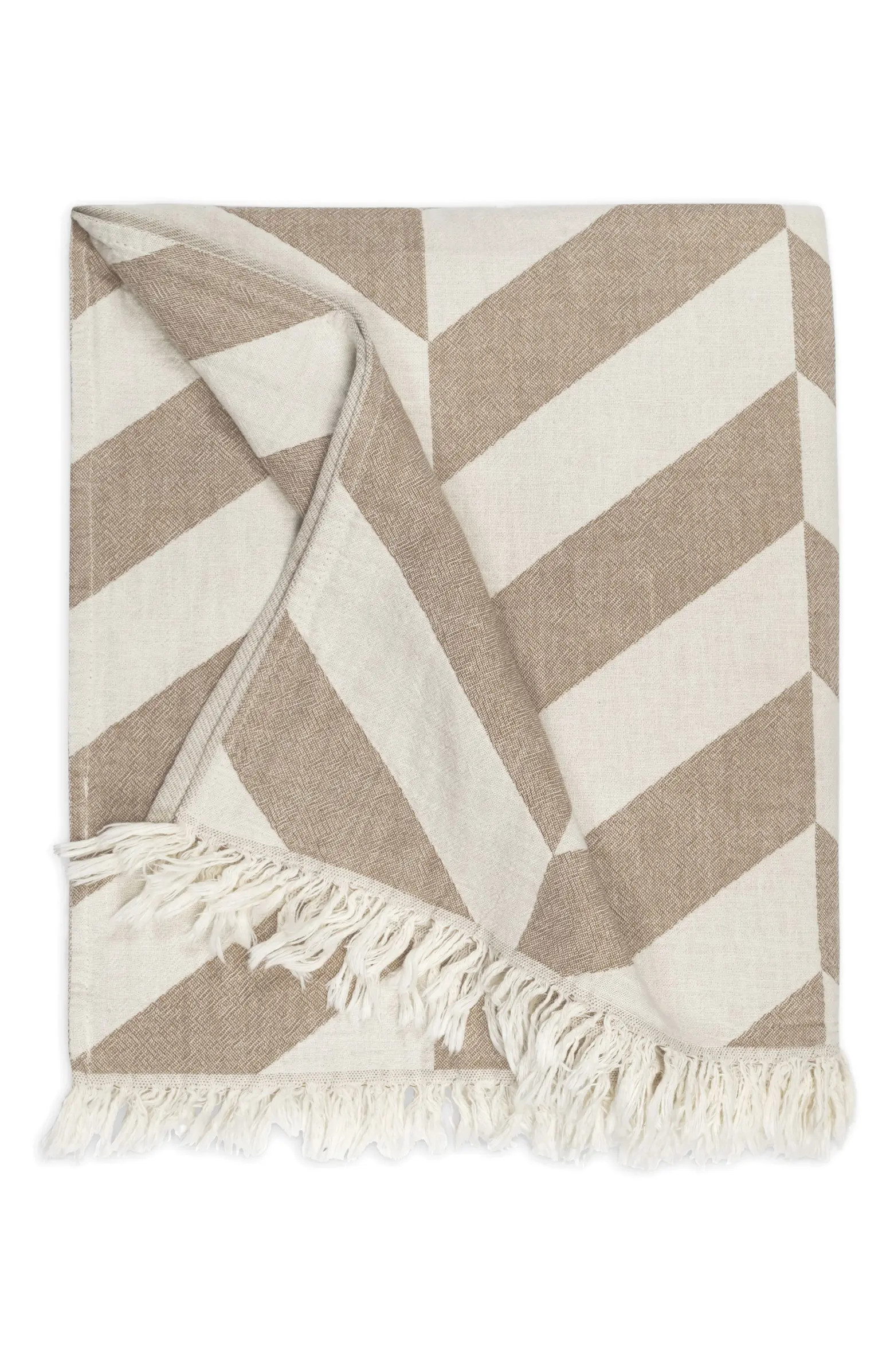 Paros Chevron Stripe Beach Towel | Nordstrom