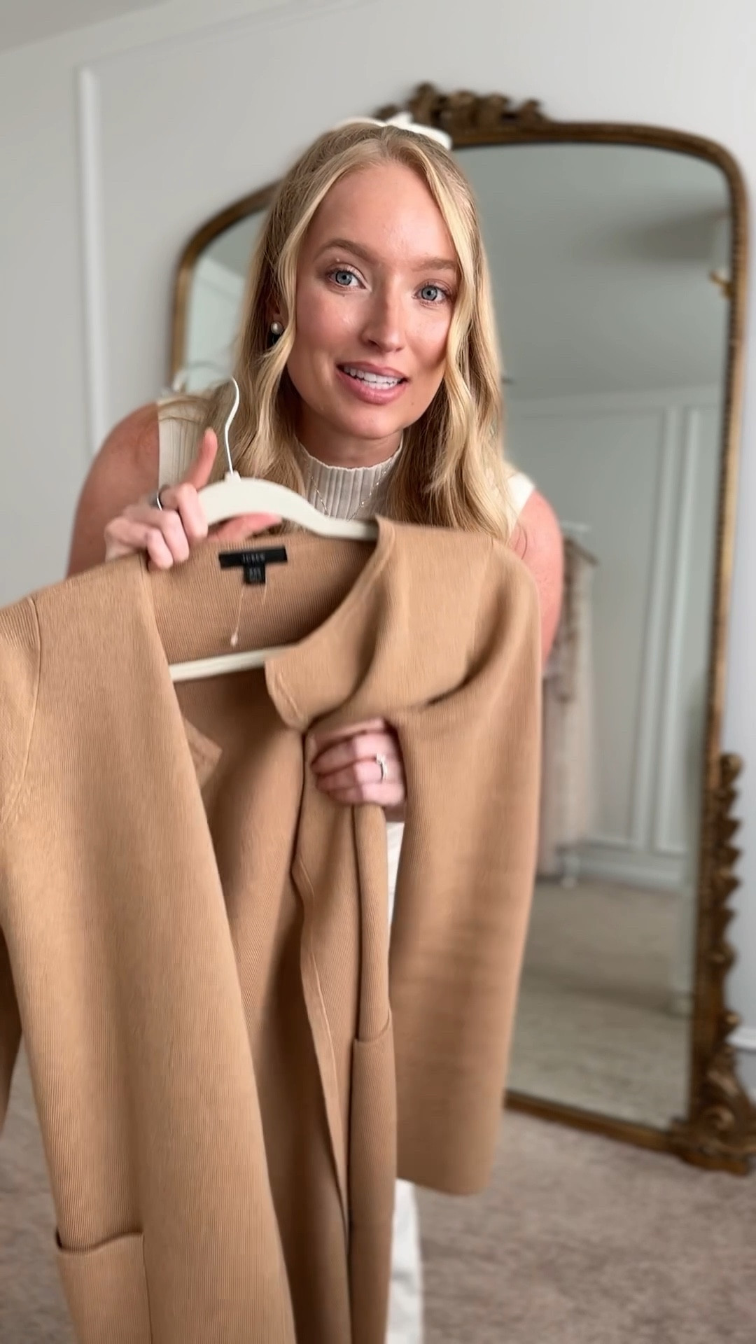 Our favorite fall cardigan is currently on sale for the lowest price of the year! Even better than Black Friday so snag it now if it’s on your list. I’ve had mine for 3 years and it’s still a staple and the quality is amazing

Sizing: it runs very oversized so I recommend sizing down 1 size for a cozier.coatigan fit. I sized down 2 sizes (to an XXS) for a closet cardigan like fit  

#LTKSaleAlert #LTKVideo #LTKSeasonal