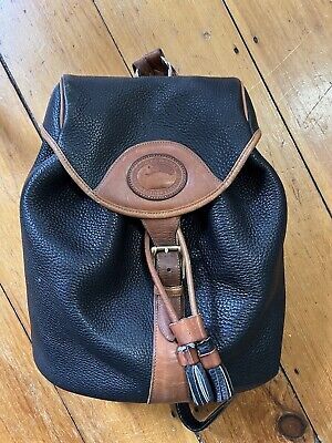 RARE Vintage Dooney & Bourke Backpack Bag Large Authentic EUC | eBay US