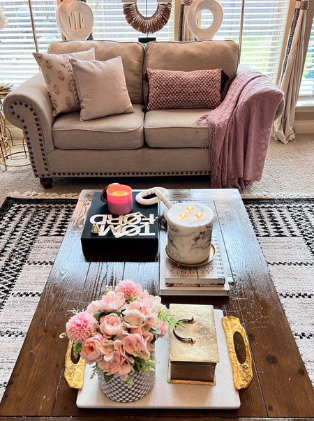 Coffee table accessories to add some warmth and character in your house. #livingroom #targetfinds 

#LTKhome #LTKstyletip #LTKunder100