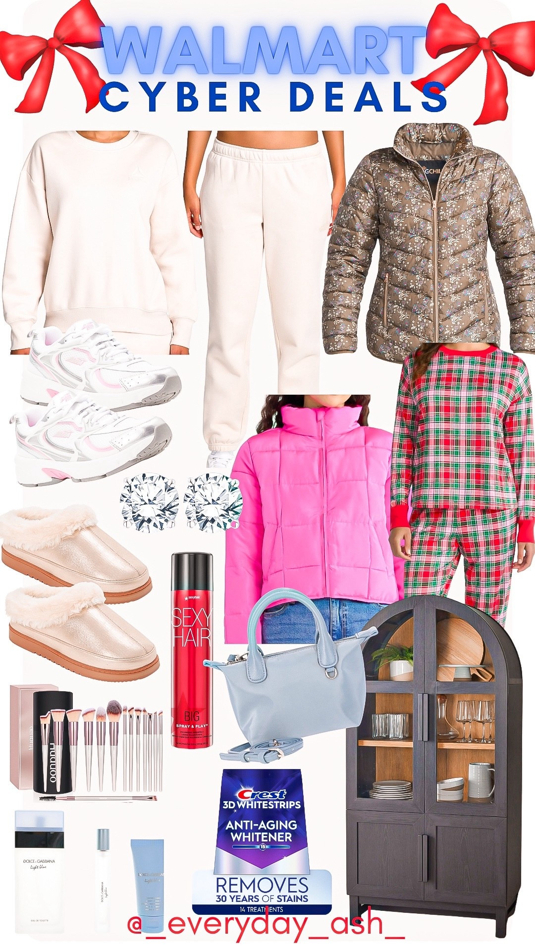 WALMART - CYBER SALES 💙💙

Walmart fashion, Walmart sales, cyber sales, lounge wear, fall coat, Walmart pajamas, slippers, sneakers beauty finds, cabinet , Walmart home finds, makeup finds, gift for her, gift guide 

#LTKCyberWeek #LTKGiftGuide #LTKFindsUnder100