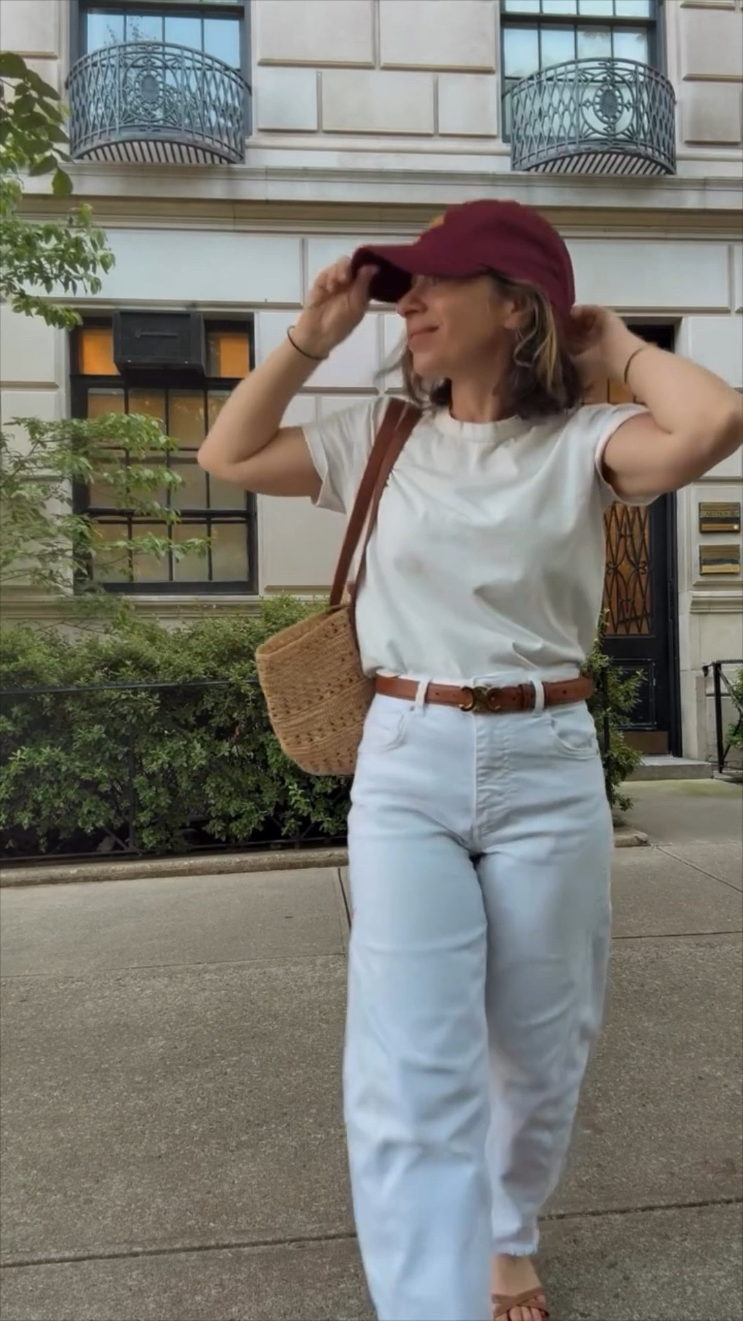 I really enjoyed taking you all along on my little Tour de Force of my native Upper East Side, especially for a dinner out at The Metropolitan Club. That view from the terrace was special, non? A Cub founded in 1891 by J.P. Morgan that I am lucky enough to enjoy. Lucky, indeed. 

Actually, at that dinner in February 1891, where a few gentleman thought to found the Cub, was also none other than John Cadwalader. And whom do you know who went on to be a litigator at Cadwalader, Wickersham & Taft—the oldest Wall Street law firm still in existence? 

Yours truly. 

But, I’m even more glad you joined in on my NYC recap via BlaiseBarber.com, where I shared the something very odd, and very magical, that I noticed in my interactions with every other fellow New Yorker on this trip. 

One of you commented on that post that maybe it was me who had changed…. I like the idea of that. Or maybe I’m just a wolf in sheep’s clothing. 

Head to BB.com, give the post a read, and leave a comment with your own take. 

Denim @mintedvelvet 
Tee @tuckernuck 
Sandals @margauxny 
Belt @celine 
Bag @ysl