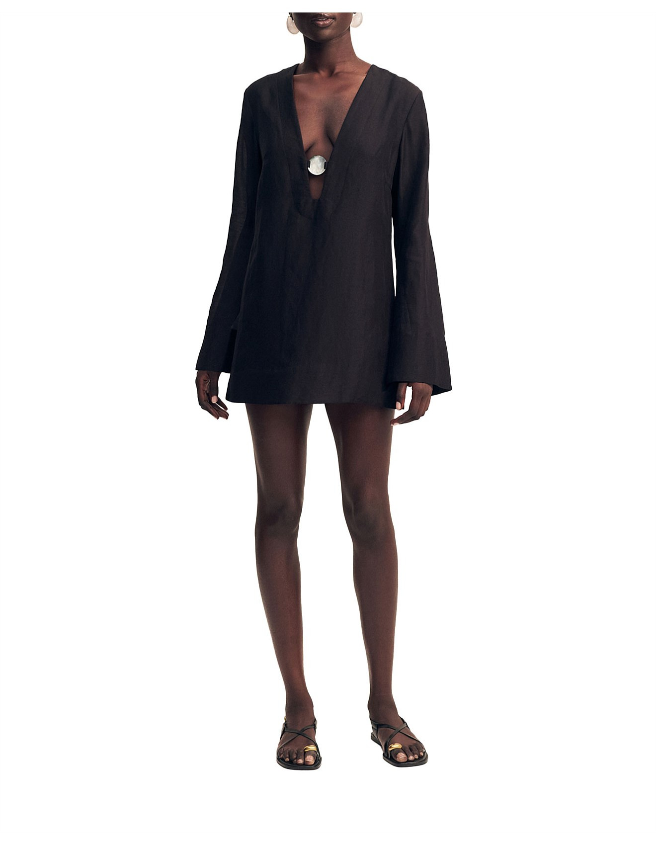 Shona JoyPaloma Plunged Long Sleeve Mini DressPrice $320.00$320.00
  
  
      
        
      
 ... | David Jones (Australia & New Zealand)