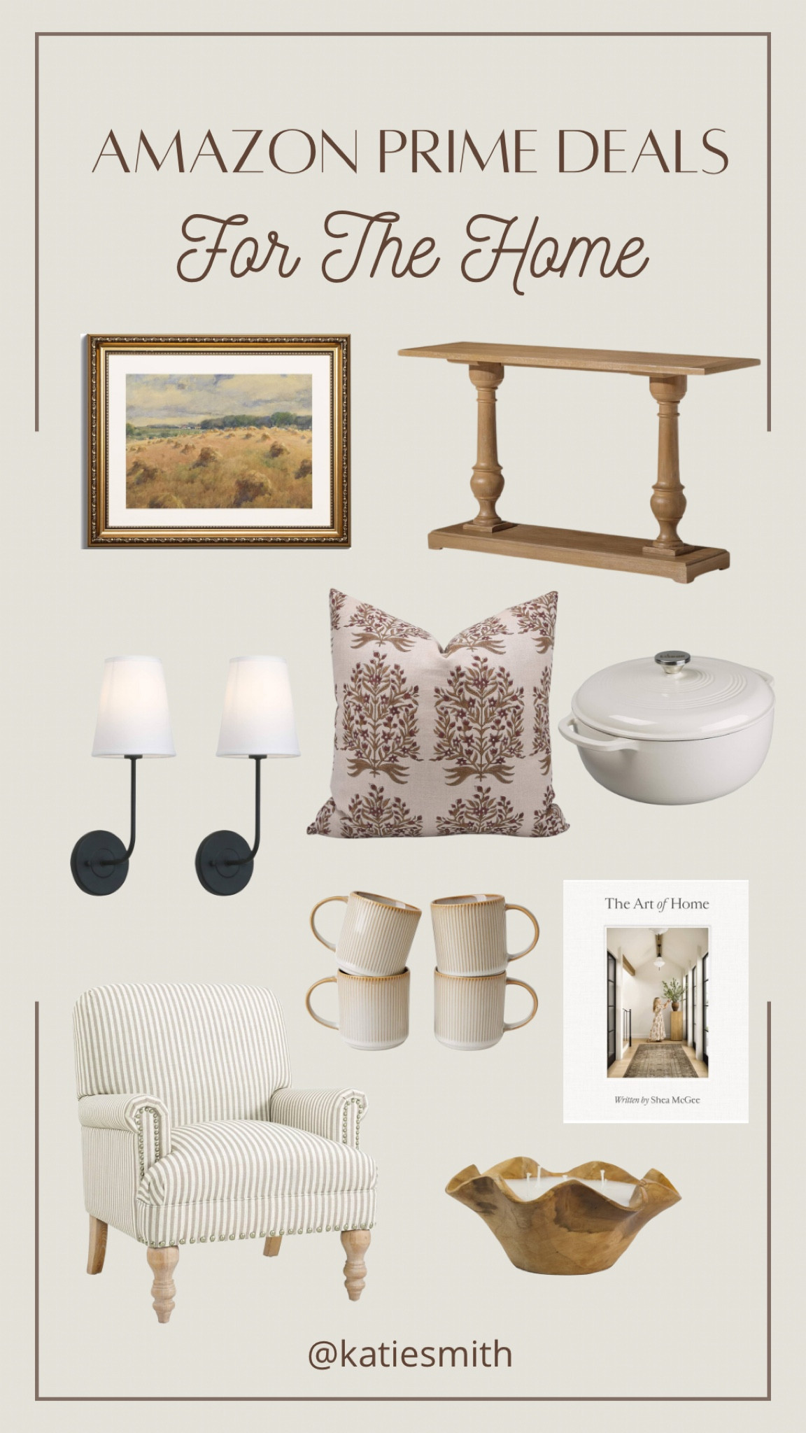 All items are on sale! My favorite Amazon prime day deals for the home! Chair and entry way table are 🤩

Amazon | Amazon prime day | Amazon deals | deals on Amazon | home deals amazon | amazon lighting | Amazon decor | Amazon home | Amazon coffee cups | sales on Amazon | best deals on Amazon | Amazon decor favorites | dupes on Amazon | pottery barn dupe | crate and barrel dupe | book decor | pillow case | neutral pillow | Amazon furniture | wood furniture | cooking | kitchen | kitchen prime deals | Amazon accent chair | stripe accent chair | Katie smith | KatieSmith 

#LTKFindsUnder50 #LTKSaleAlert #LTKHome