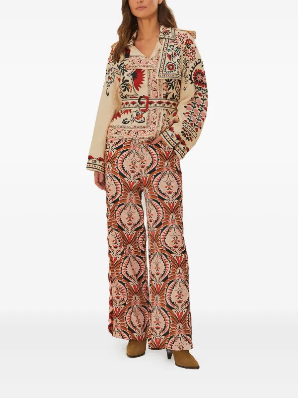 Pineapple Jewelry-print trousers | Farfetch Global