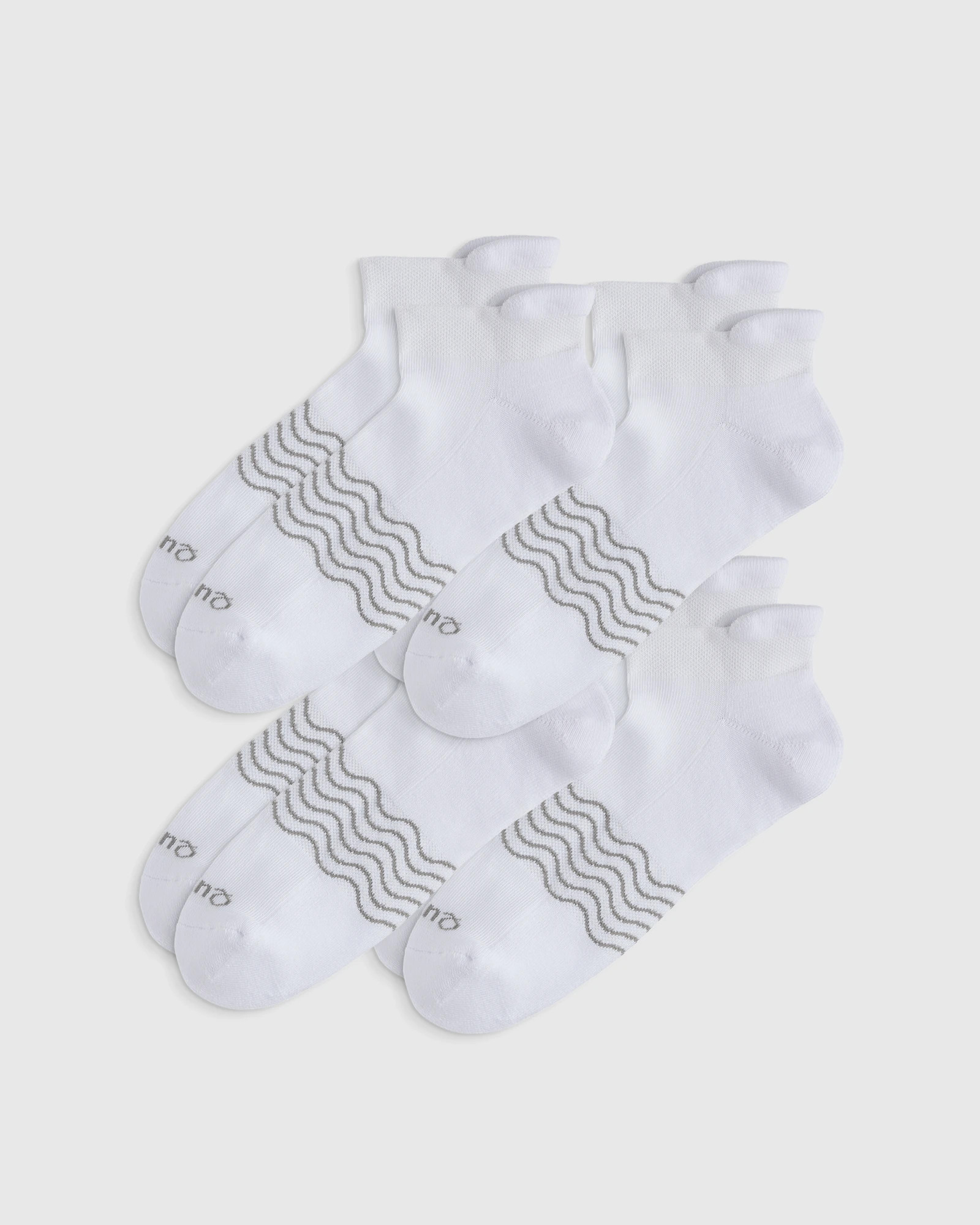Everyday Cotton Solid Ankle Socks (4-pack) | Quince