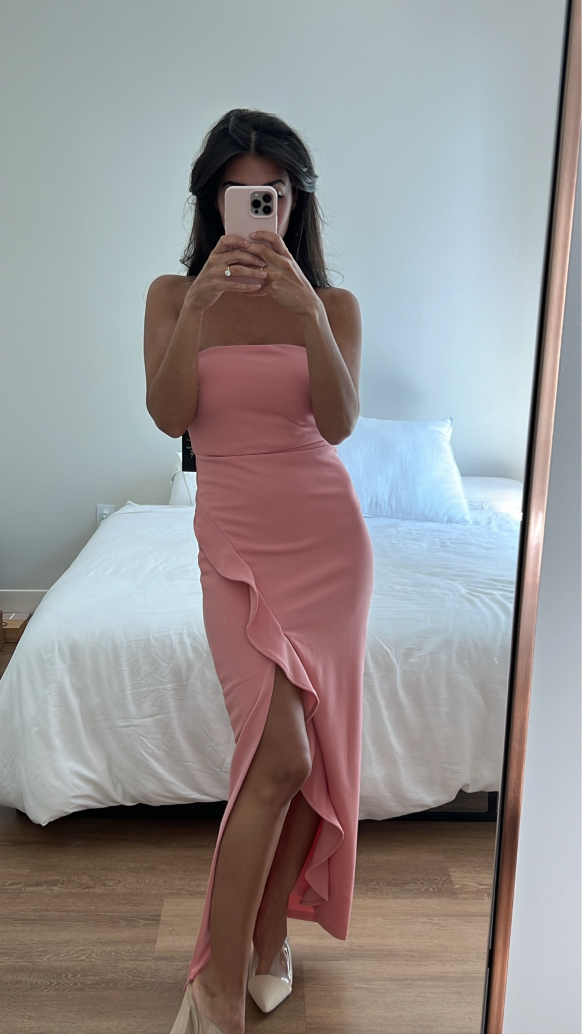 Obsessed with this ruffle guest of wedding dress 🎀🎀🎀 linking the exact dresses I’m wearing in my reel and other faves!

I’m 5’4” and wearing size XS!

#LTKSeasonal #LTKwedding #LTKunder100