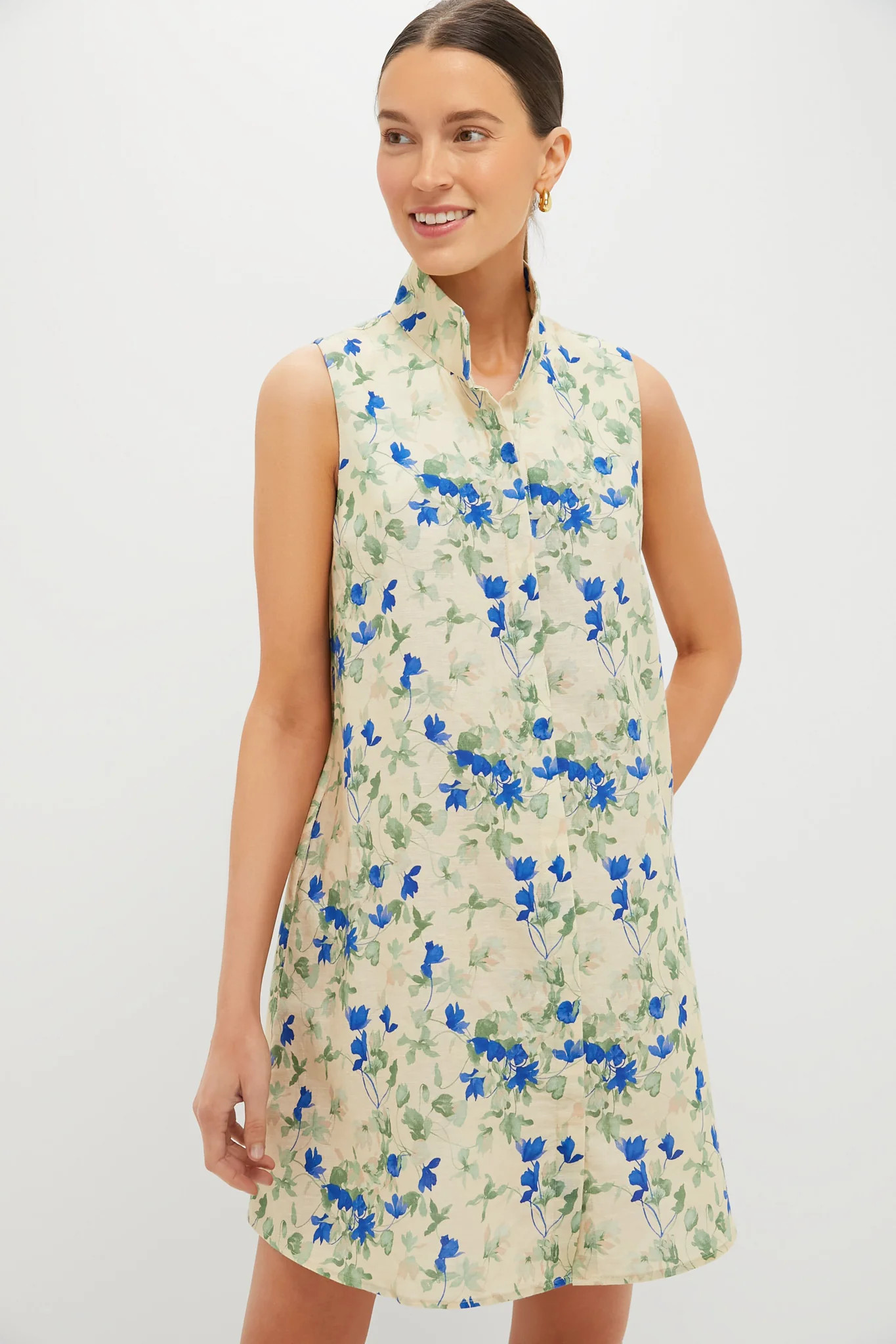 Bellflower Blooms Sleeveless Charlie Dress | Tuckernuck (US)