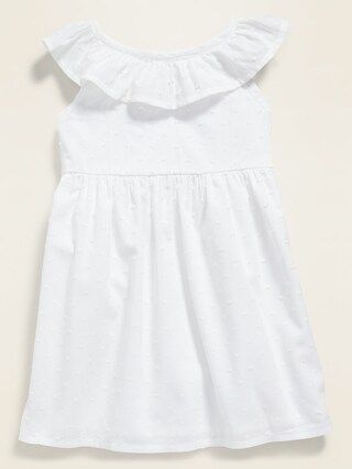 Ruffle-Trim Swiss Dot Dress for Baby | Old Navy (CA)