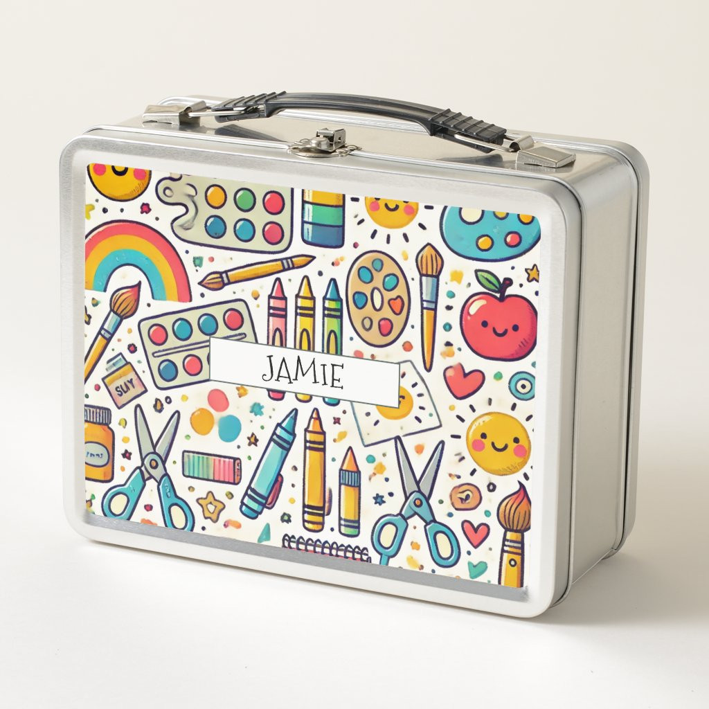 Personalized Kid's School Art Supplies | Zazzle