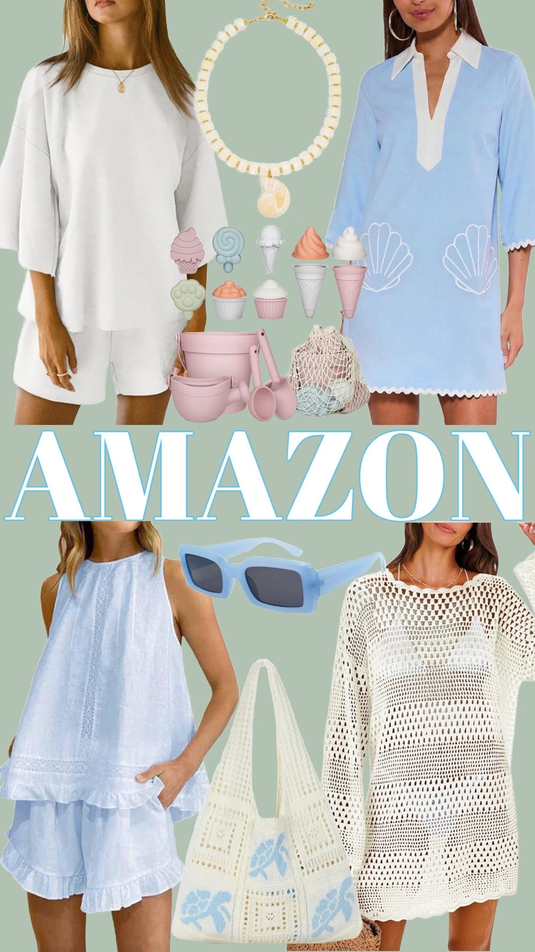 Amazon finds! 

Beach vacation outfits, baby blue, summer outfits, resort wear, travel outfit, beach toys, swimsuit coverup

#LTKootd #LTKSeasonal #LTKMothersDay