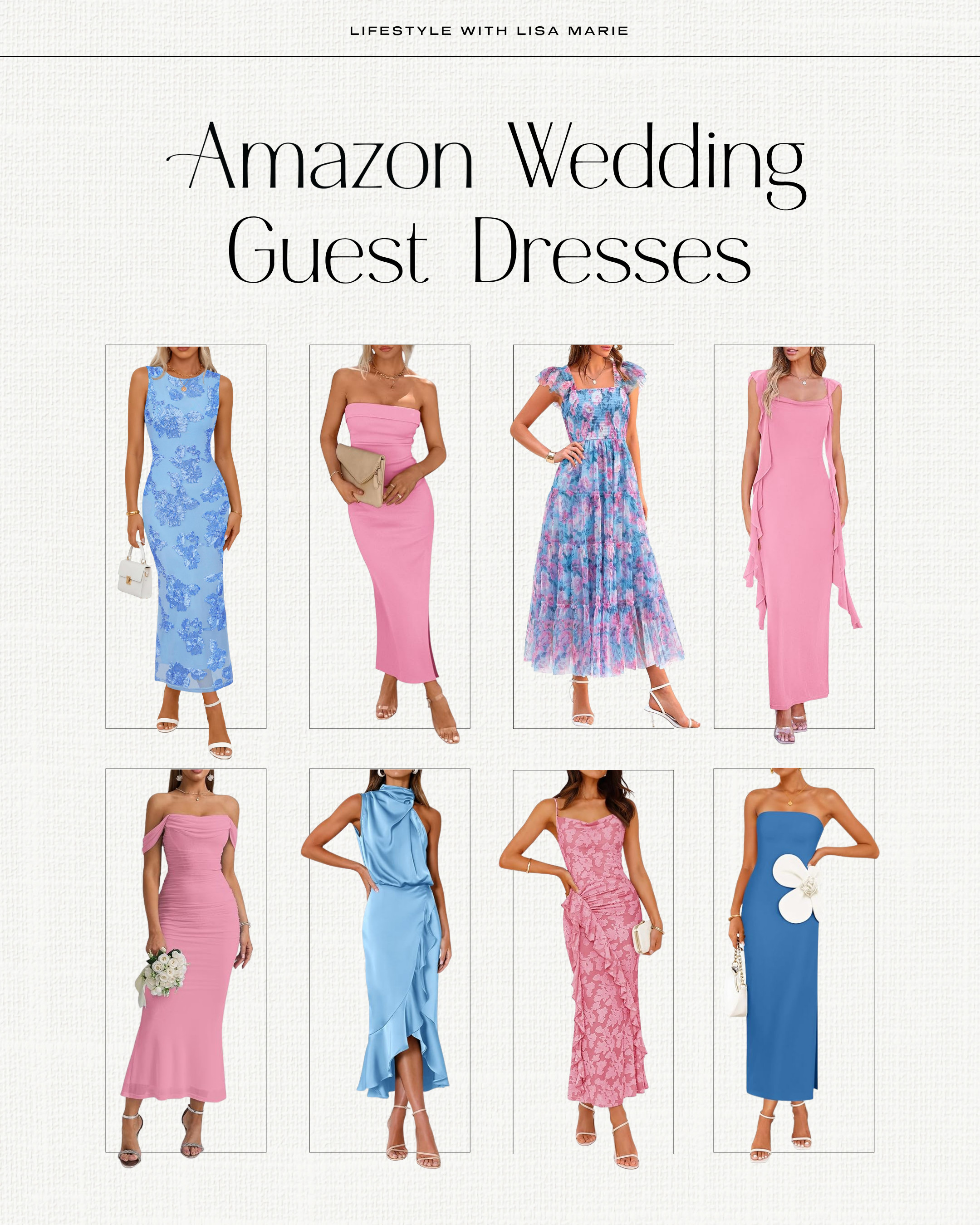 Amazon wedding guest dresses for spring and summer weddings. Cocktail dresses for outdoor and garden weddings. Floral midi and maxi dresses. Silk, chiffon and beaded dresses in pink and blue. Spring and summer dresses. 

 

#LTKSeasonal #LTKPetite #LTKWedding