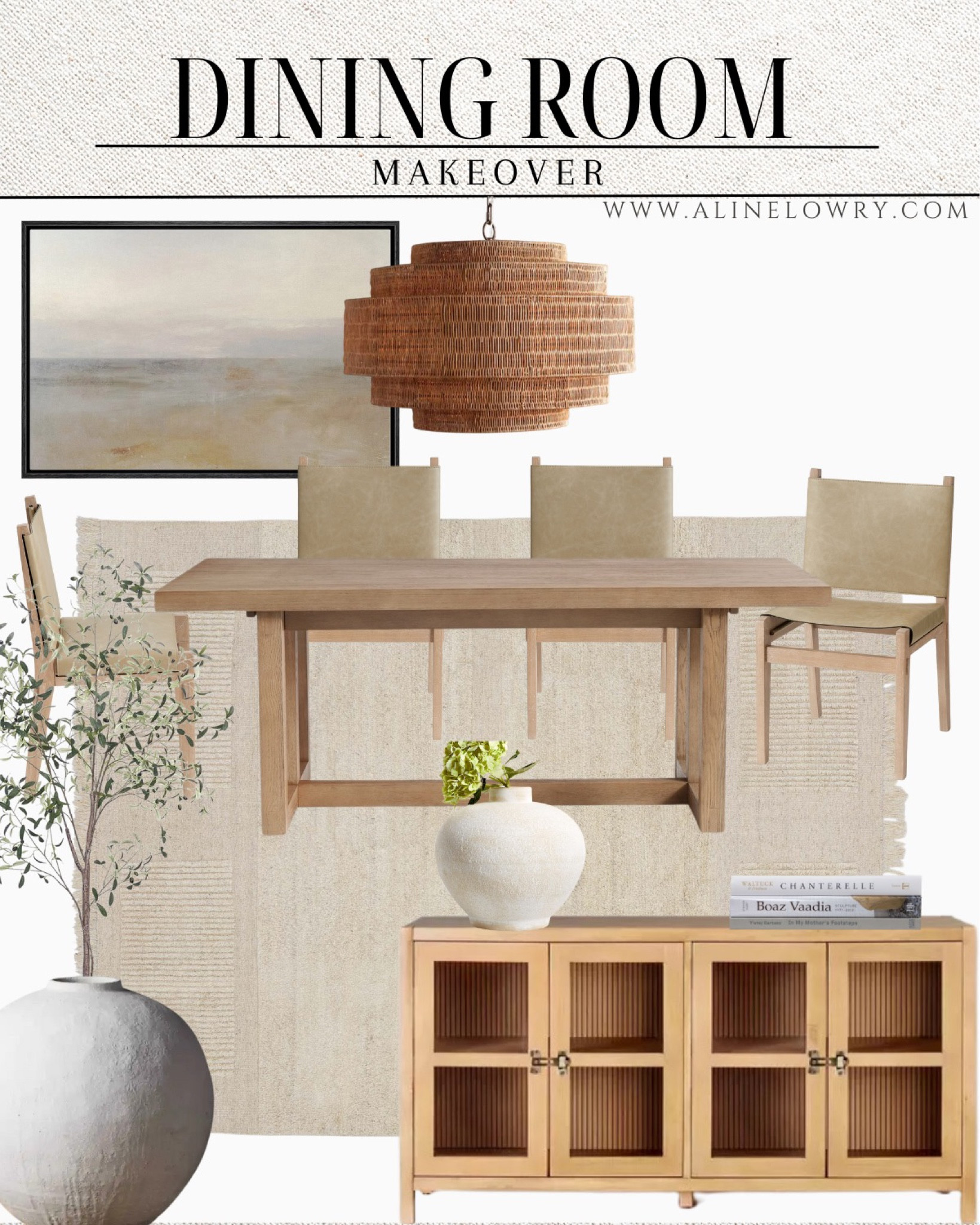 Aline Lowry’s Dining room makeover inspo. Dinning room decor. Home decor 

#LTKhome #LTKU