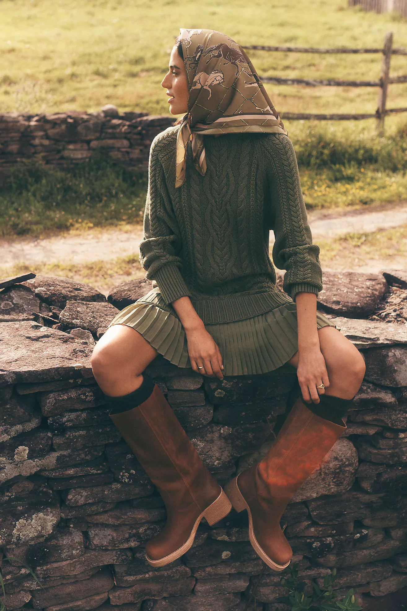 Printed Hair Scarves, Set of 2 | Anthropologie (US)