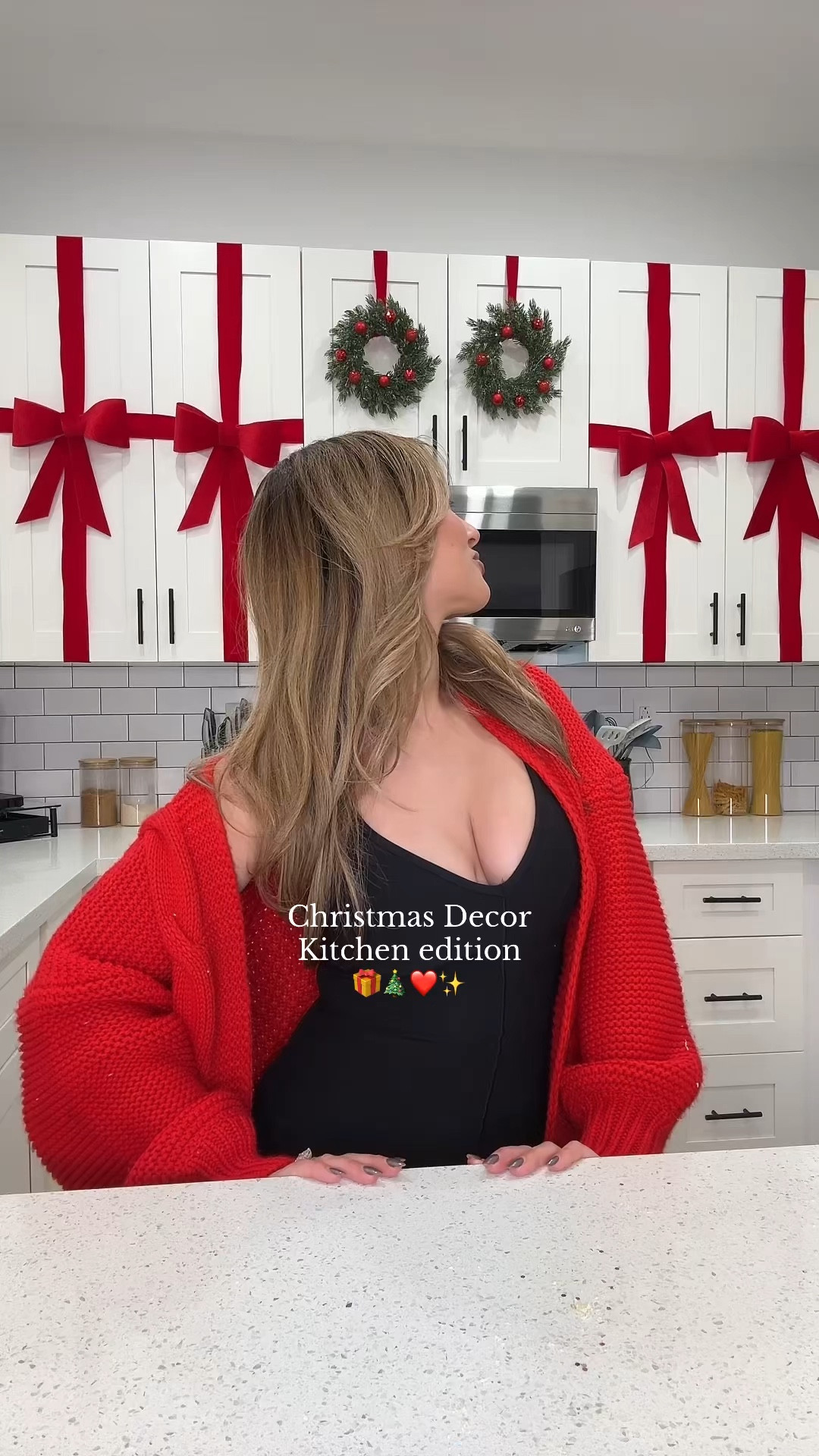 How I did my Christmas kitchen decor 🎁❤️🎄✨

#LTKFindsUnder50 #LTKHome #LTKHoliday