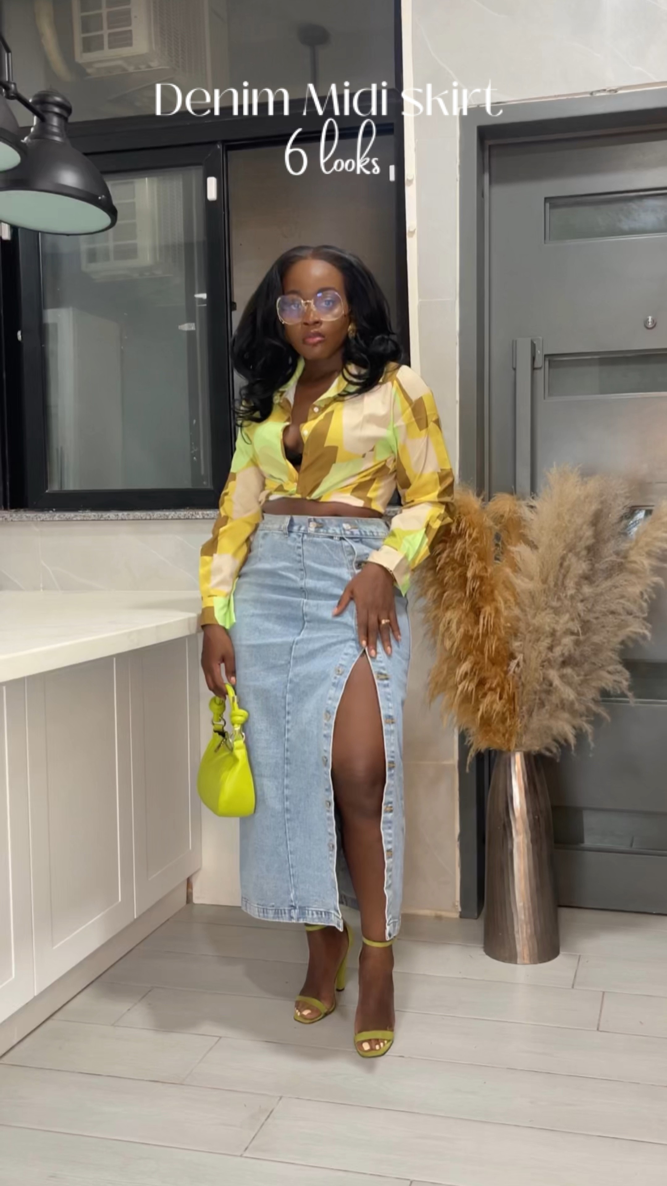 I know Denim Midi skirts are not the easiest to style. Here are 6 looks I came up with using this shein skirt  bought and Love 😍 . Which look is your favorite ?
Ps: The mules in Look 1 & 3 are from my brand @Bonje.cmr on Instagram ❤️

#LTKunder50 #LTKstyletip #LTKsalealert