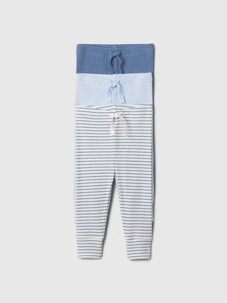 Baby First Favorites TinyRib Pants (3-Pack) | Gap (US)