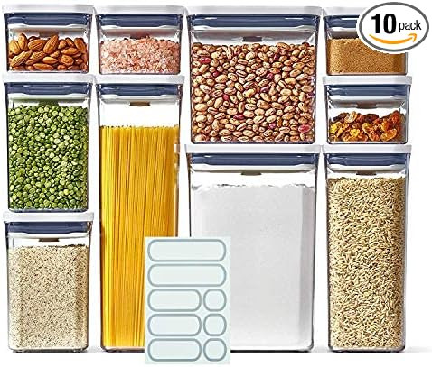 OXO Good Grip 10-Piece POP Container Set with 10 Labels | Amazon (US)