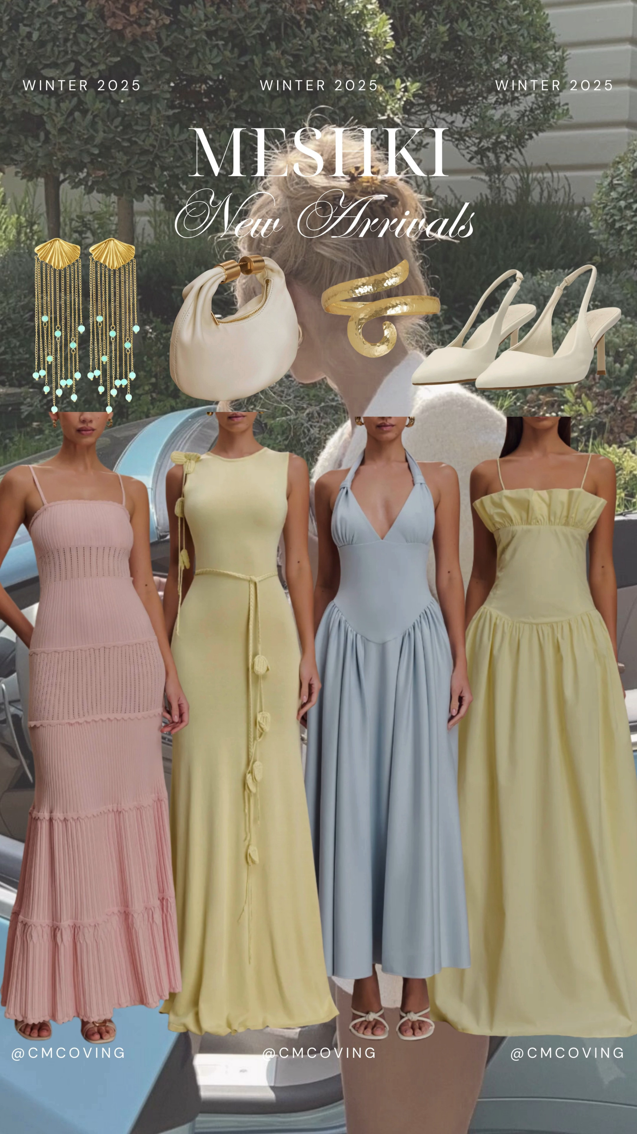 Meshki New arrivals 🌸🐚 spring dresses, summer dress, sandals, summer fashion, spring outfit, spring handbag

 

 #LTKootd #LTKSeasonal #LTKTravel