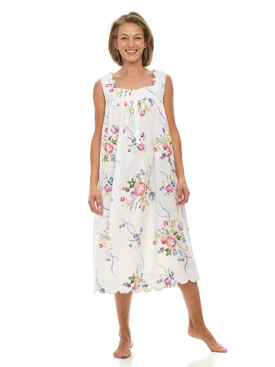 Lila Rose Gathered Nightgown | Heidi Carey