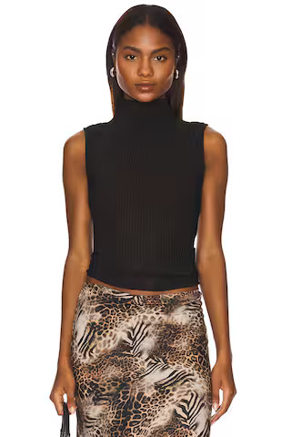 LIONESS Ford Top in Onyx from Revolve.com | Revolve Clothing (Global)