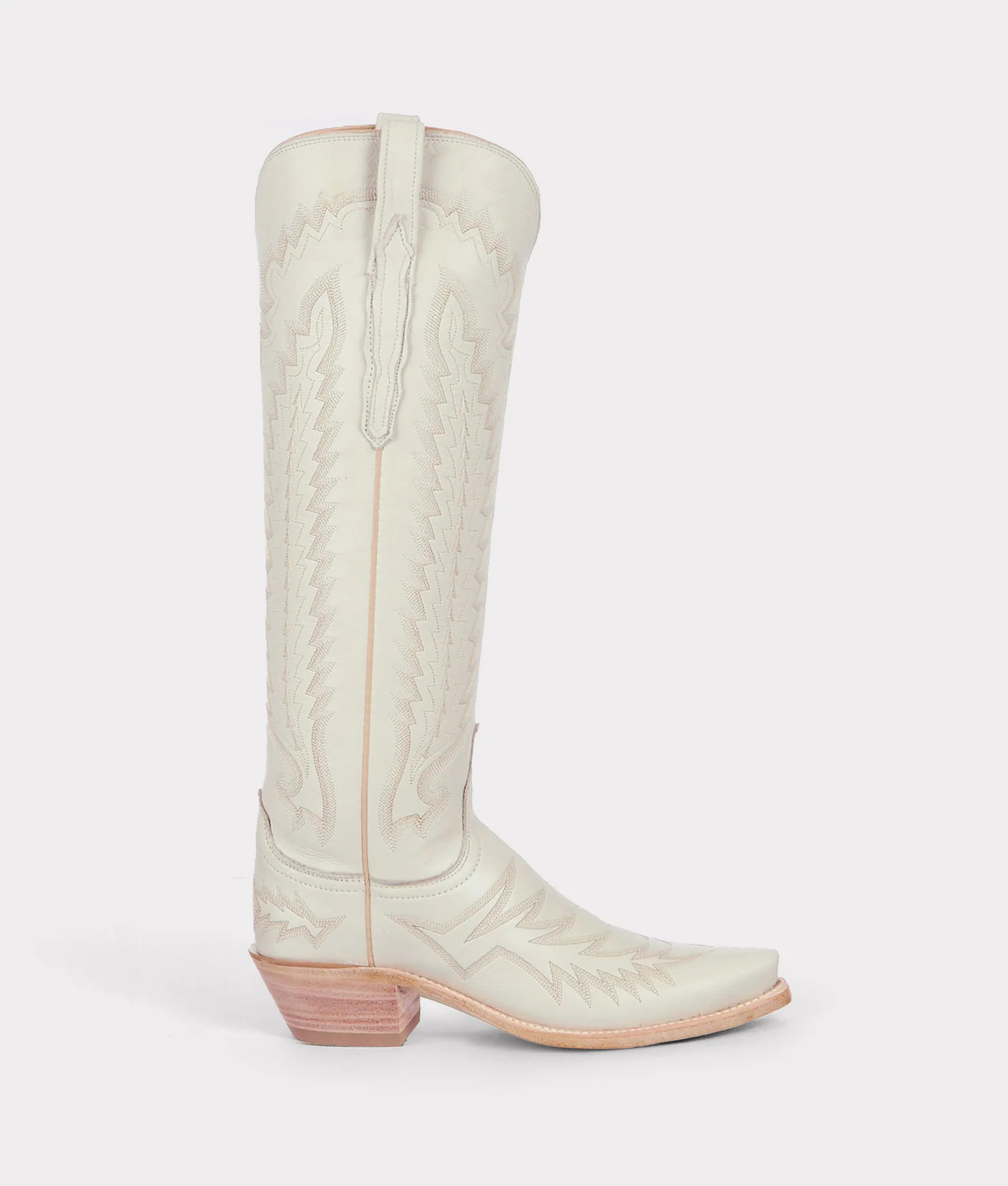 Priscilla :: Glitz Cream 6.5 / C / Regular | Lucchese Bootmaker