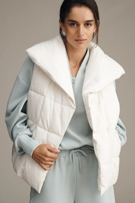 Varley Chiara Puffer Gilet Vest | Anthropologie (US)