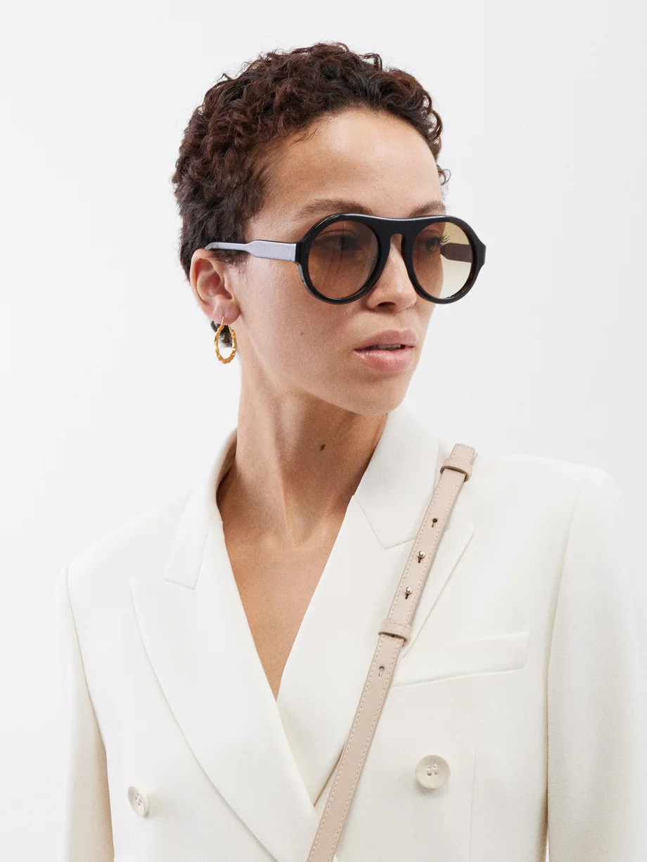 Gayia oversized tortoiseshell ReAce sunglasses | Matches (US)