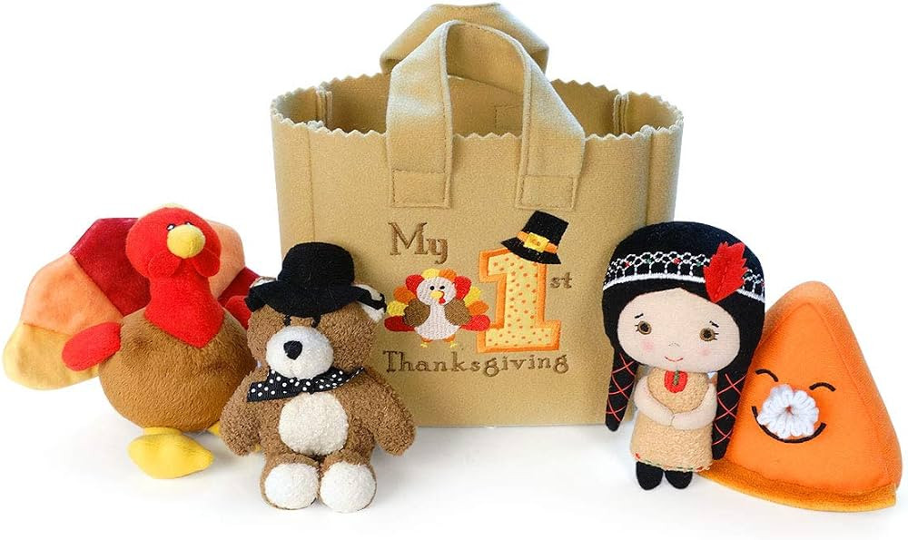 Genius Baby Toys The Original My Baby's First Thanksgiving Playset with Turkey, Teddy Bear, Pumpk... | Amazon (US)