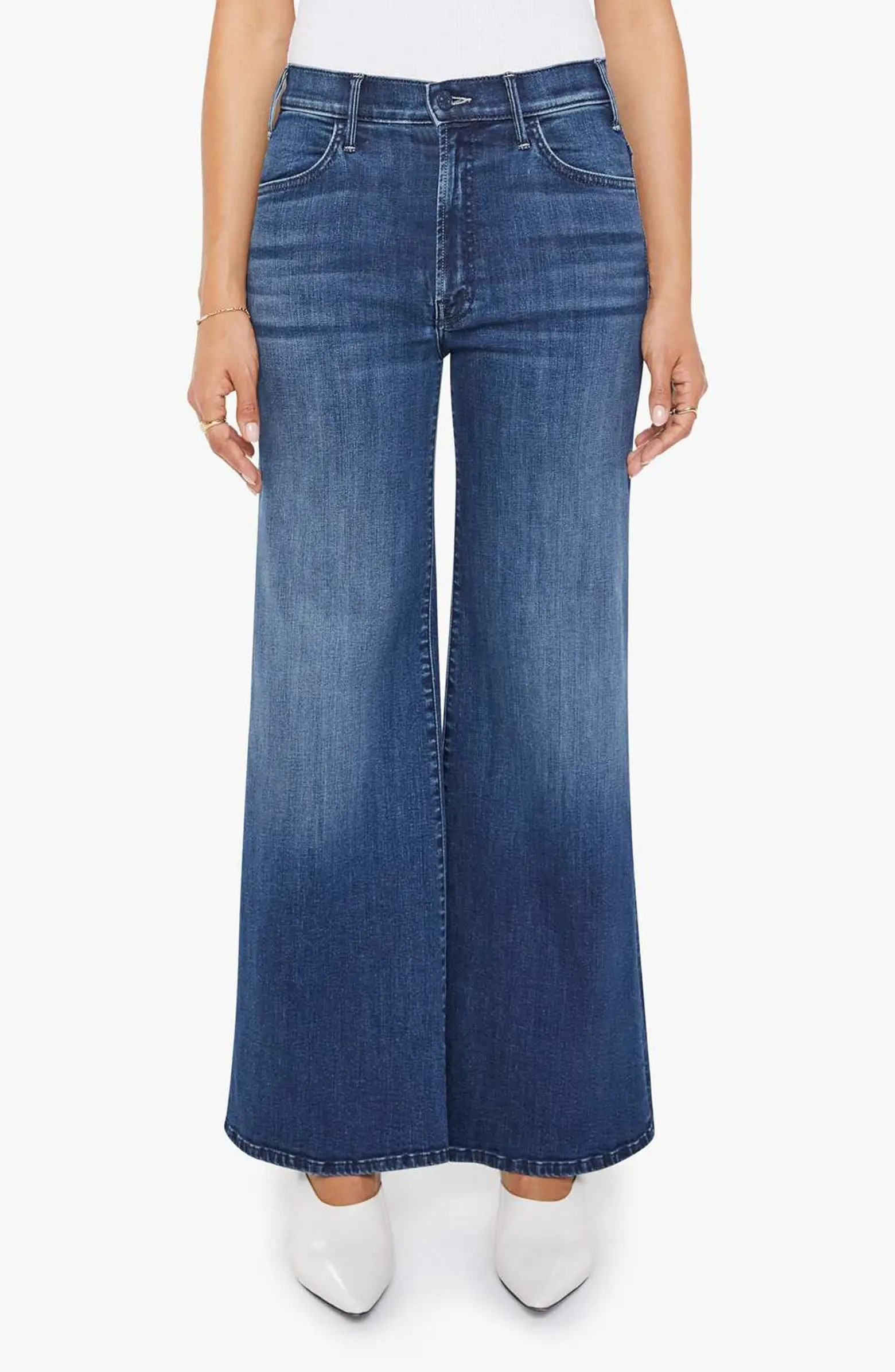 MOTHER The Lil Hustler Roller Skimp Wide Leg Jeans | Nordstrom | Nordstrom
