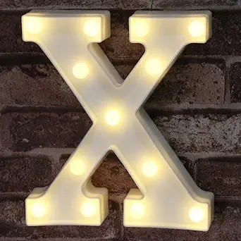 Pooqla LED Marquee Letter Lights Sign, Light Up Alphabet Letter for Home Party Wedding Decoration... | Amazon (US)