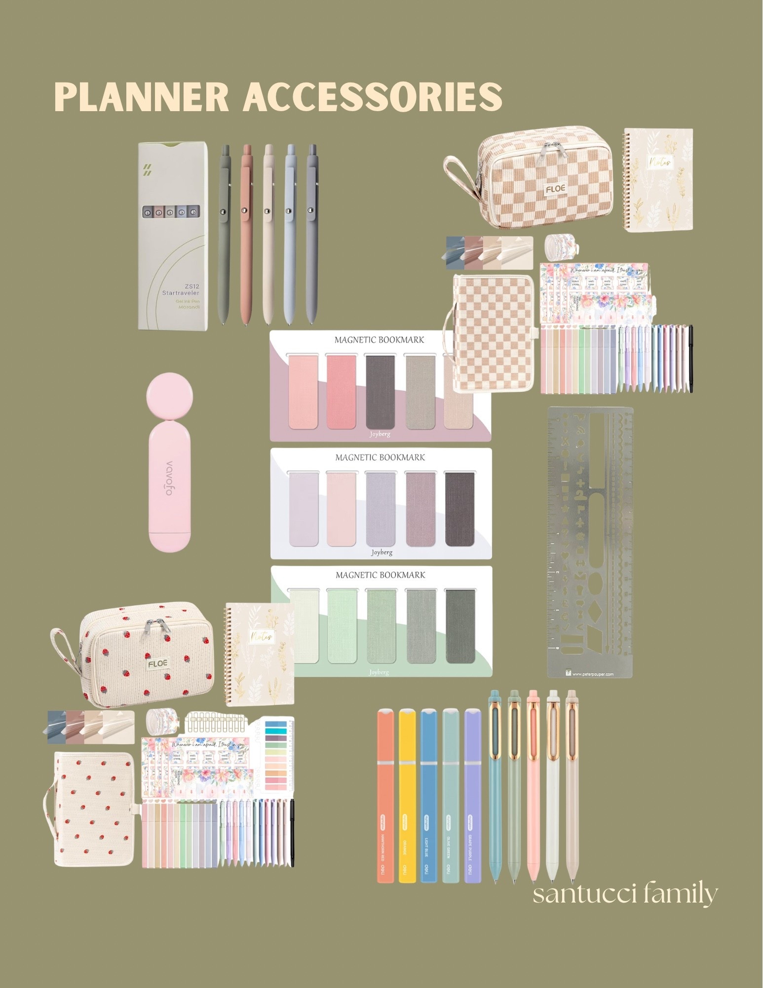 Planner
New year
Accessories
Pens
Highlighters
Pencil bag
Bags
Zipper bag
Planner

#LTKmomlife #LTKdayinmylife #LTKmorningroutine