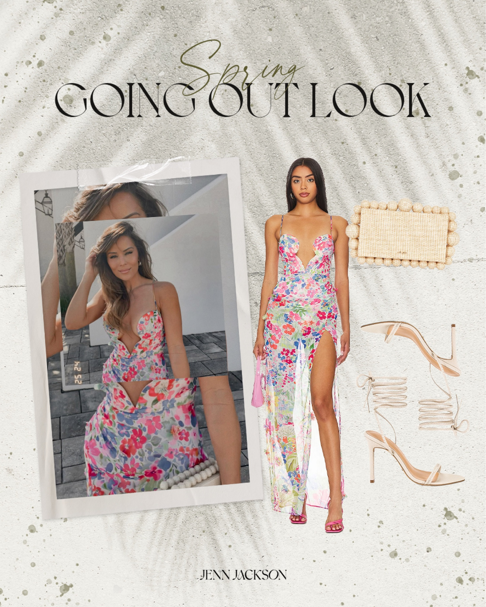 nbd dresses Brown Off-Shoulder Maxi Dress main image 0