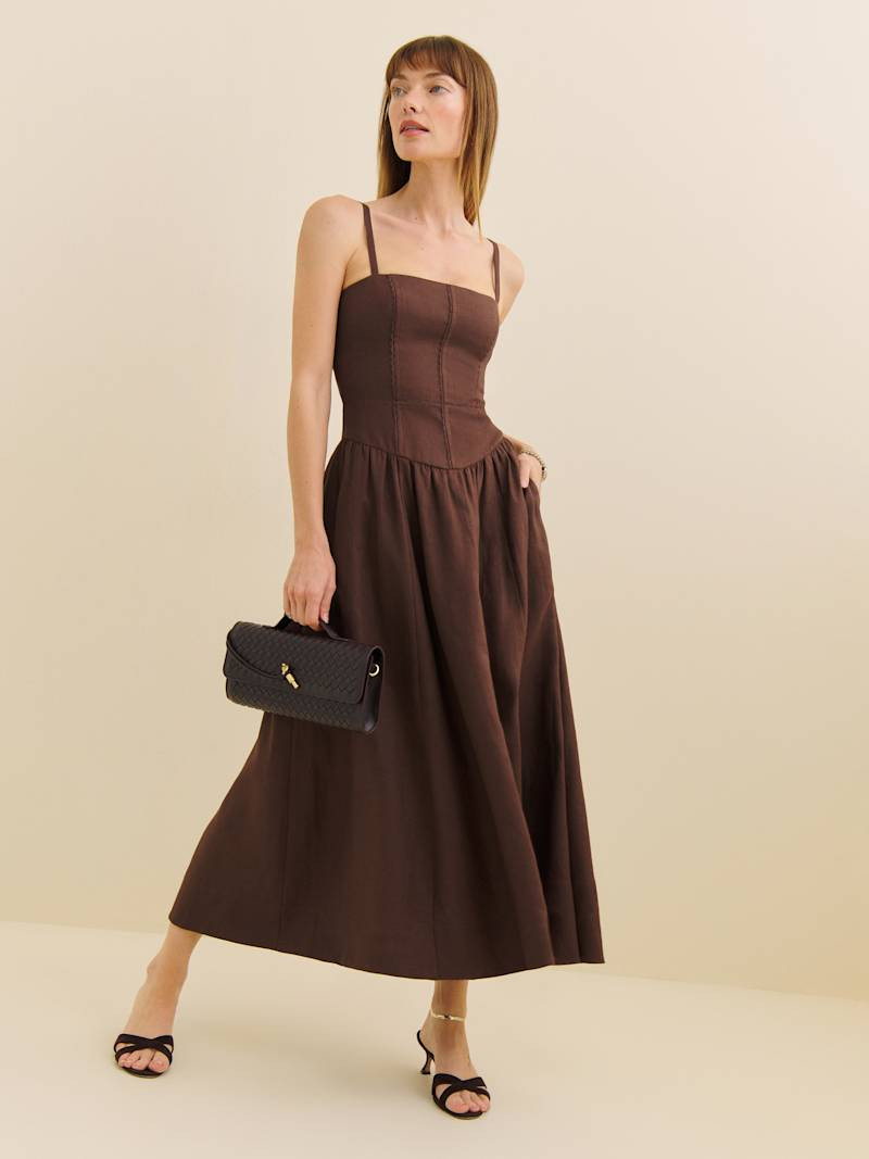 Katarin Linen Dress | Reformation (Global)